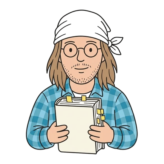 David F. Wallace, drawn as a line-art portrait
